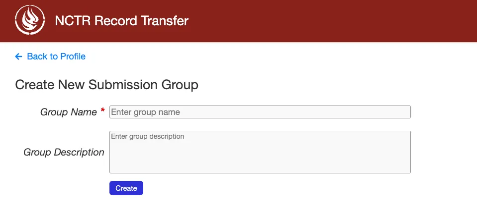 Create submission group