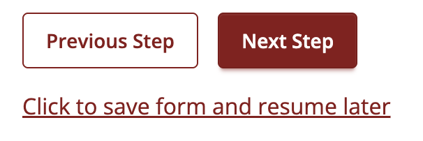 Navigation buttons on the submission form