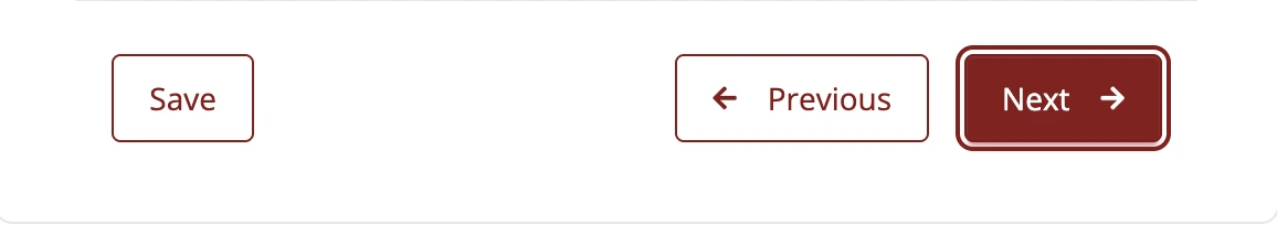Navigation buttons on the submission form